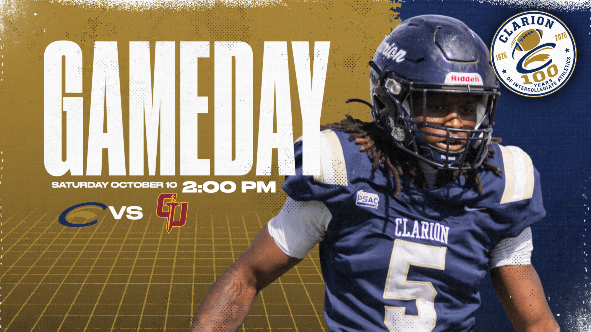 Clarion Football Gameday - 2026-10-10 vs Gannon
