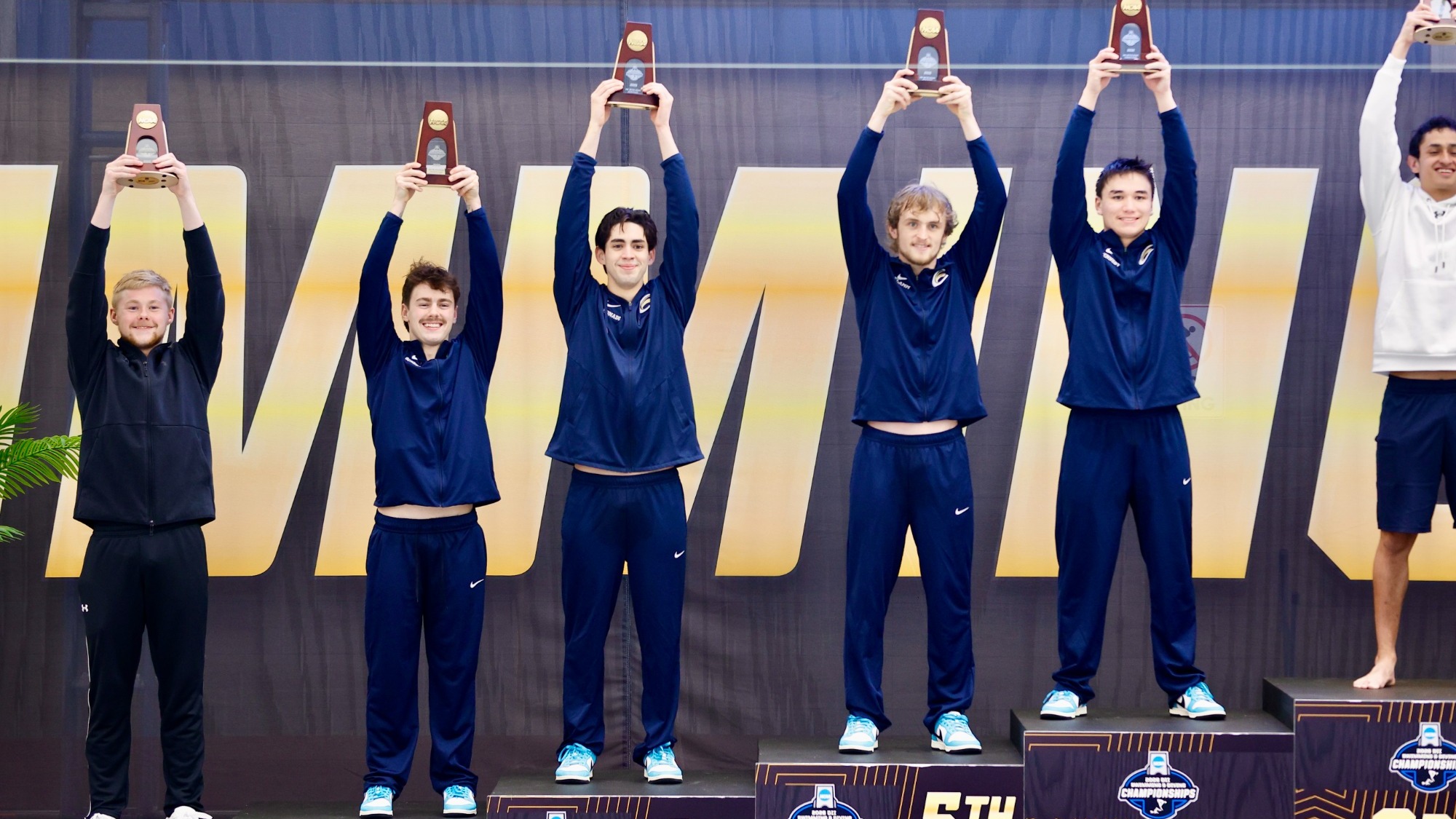 men's swimming & diving all-americans 1-meter dive