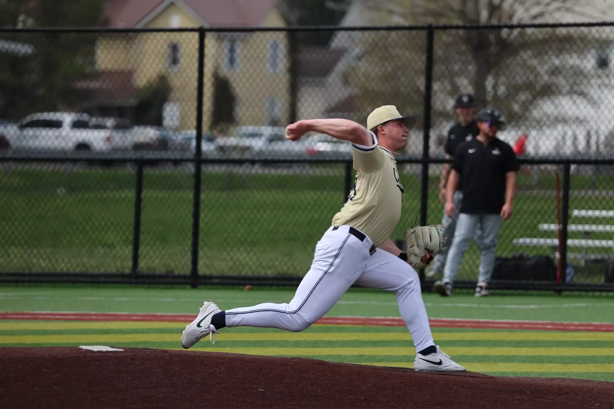Aiden Gruber Pitching vs. D'Youville 4/14/26 3