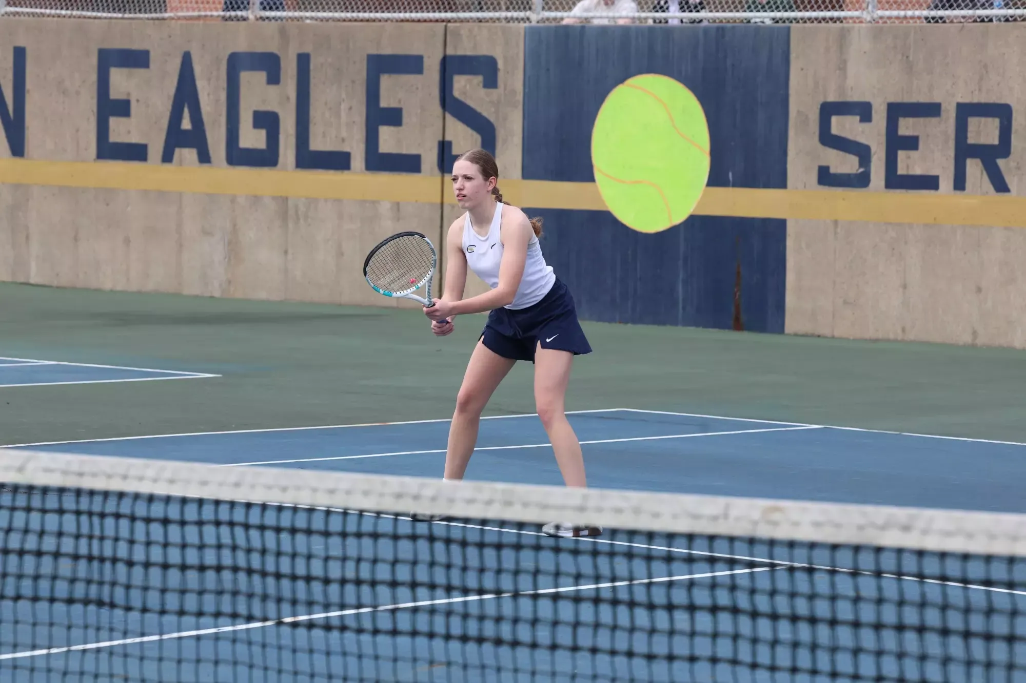 Emily McMahan Doubles vs. Slippery Rock 3/30/26