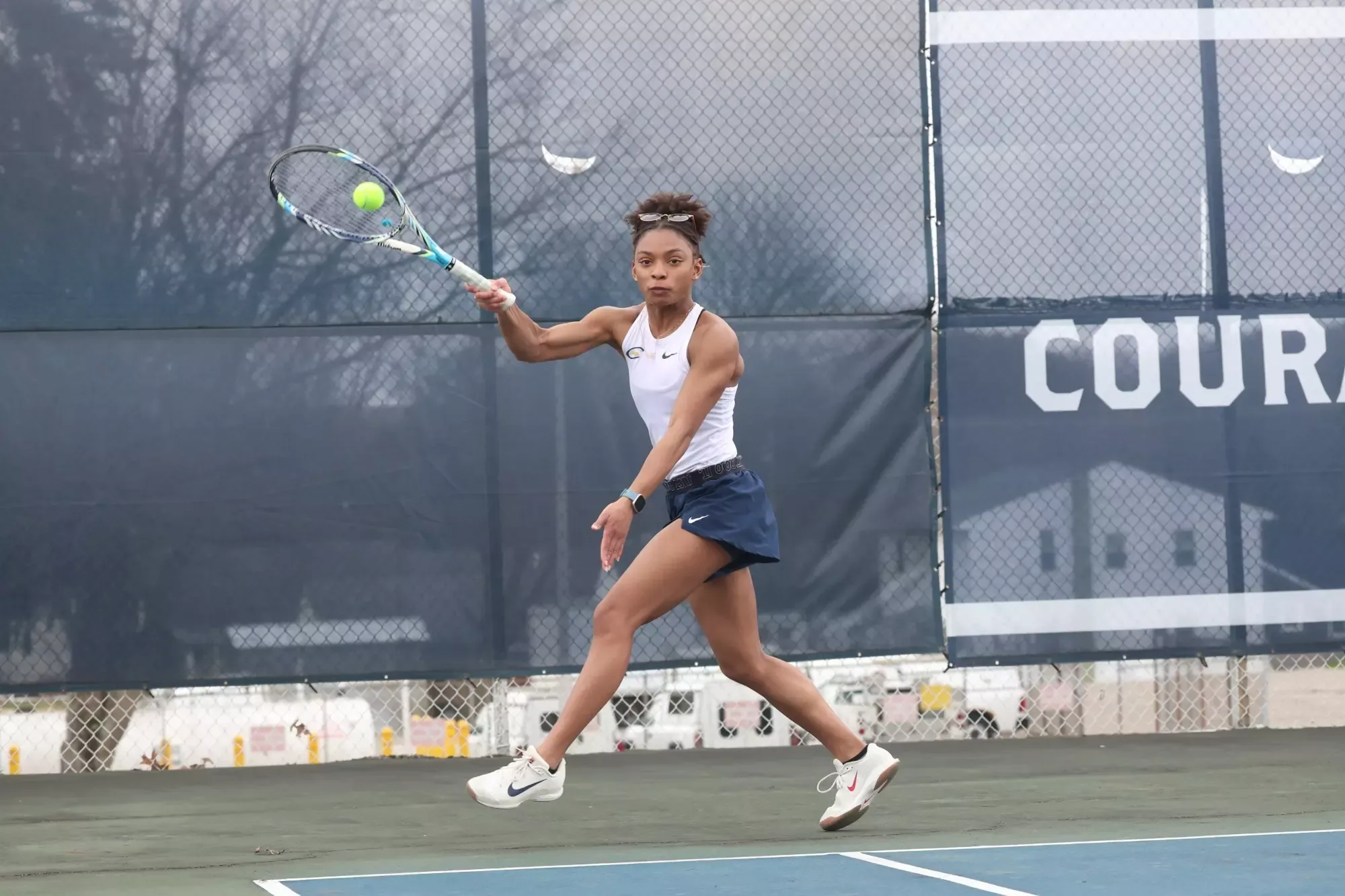 Taelyn Thomas Forehand vs. Slippery Rock 3/30/26