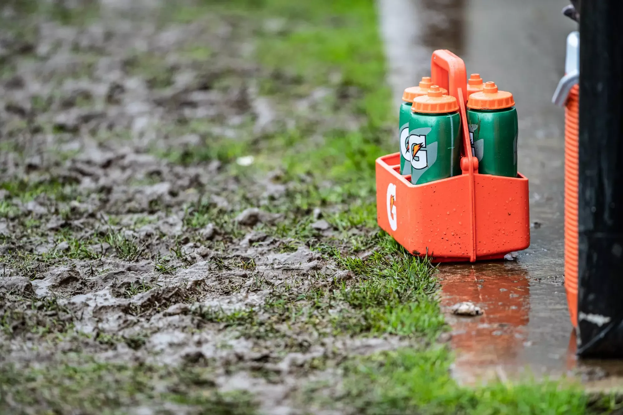 Gatorade in the rain