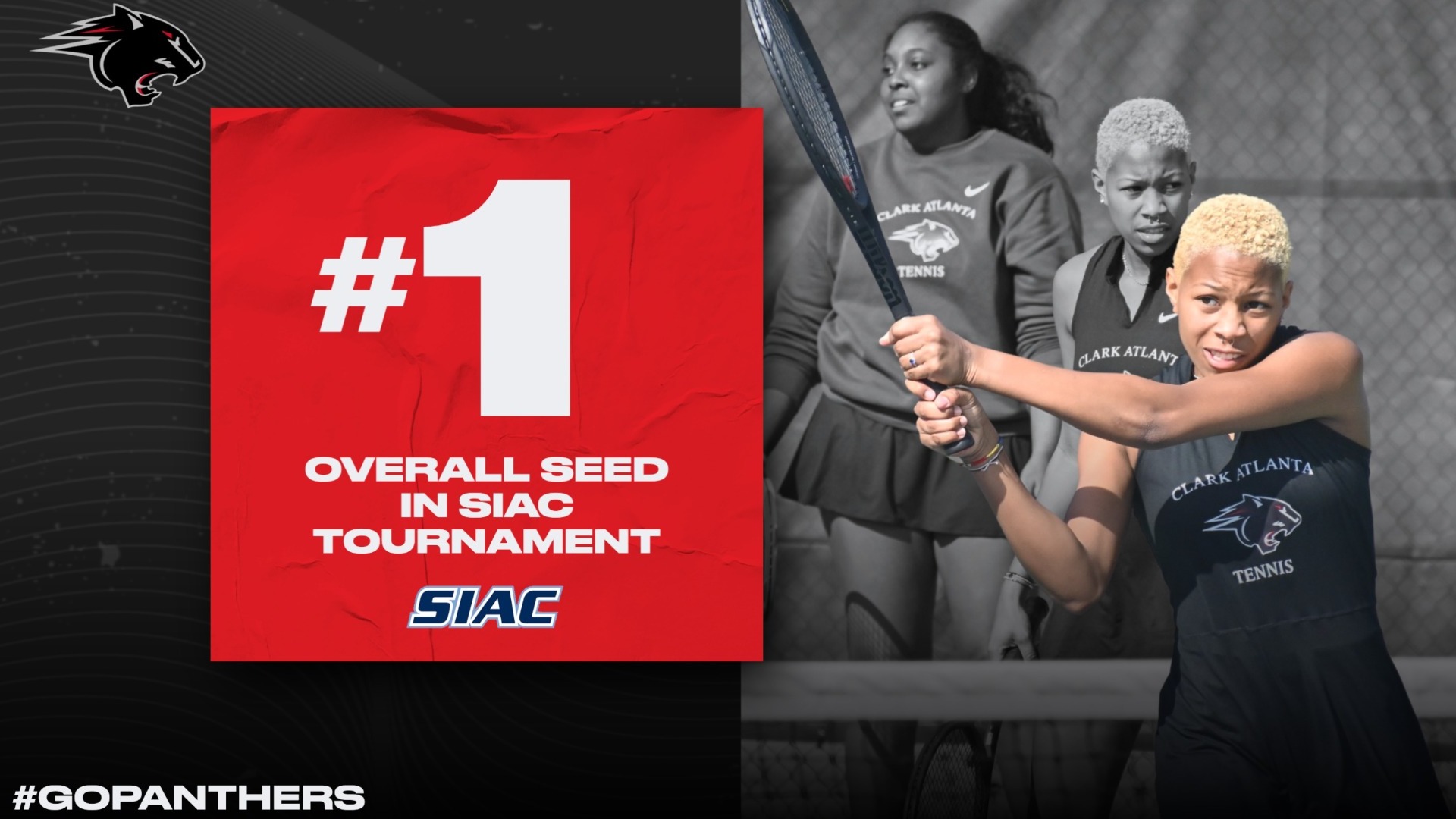 CAU Tennis Set to Enter SIAC Tournament as No. 1 Overall Seed Clark