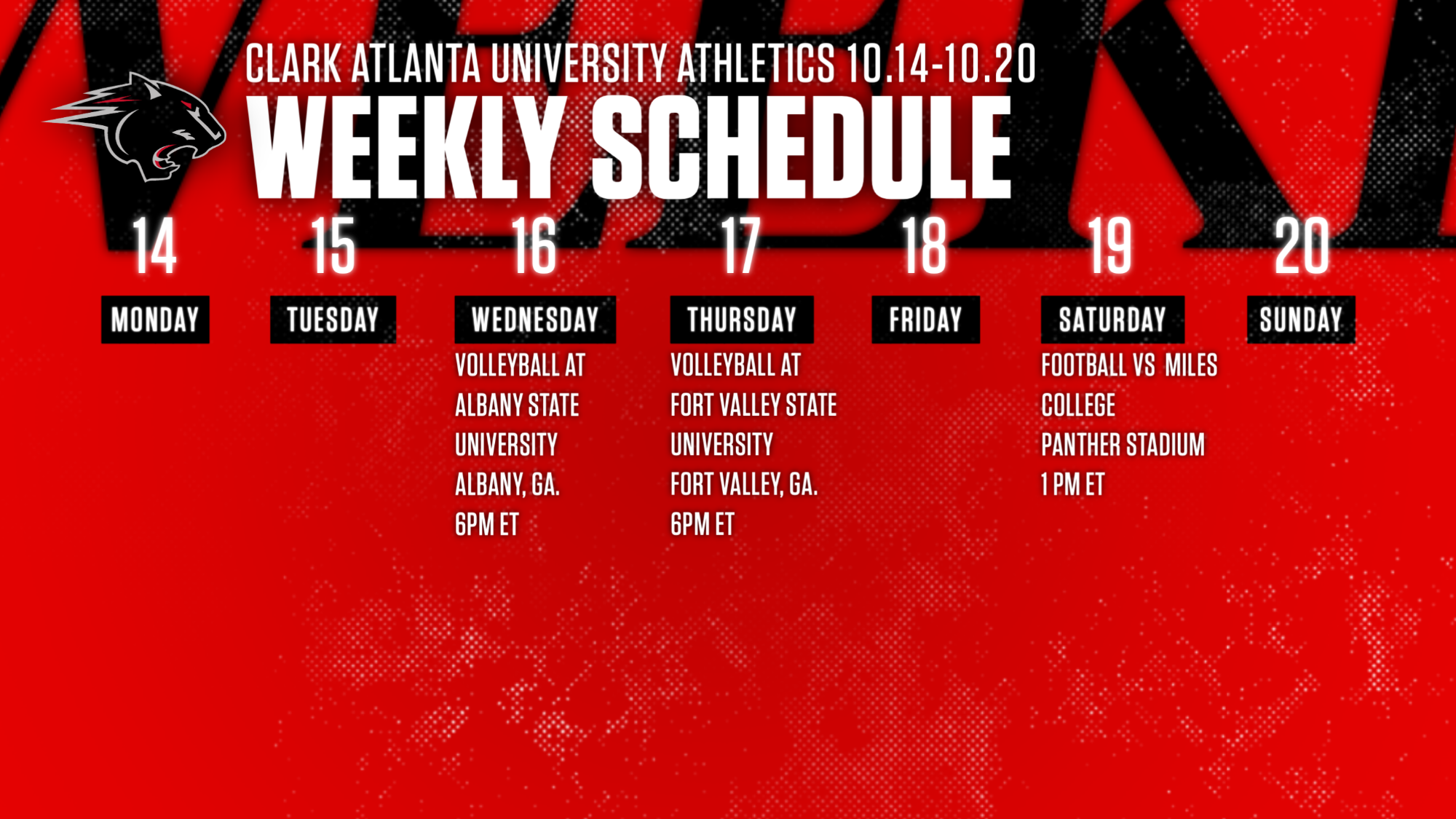 Clark Atlanta Unveils Newly Designed Red Turf Field installed by the