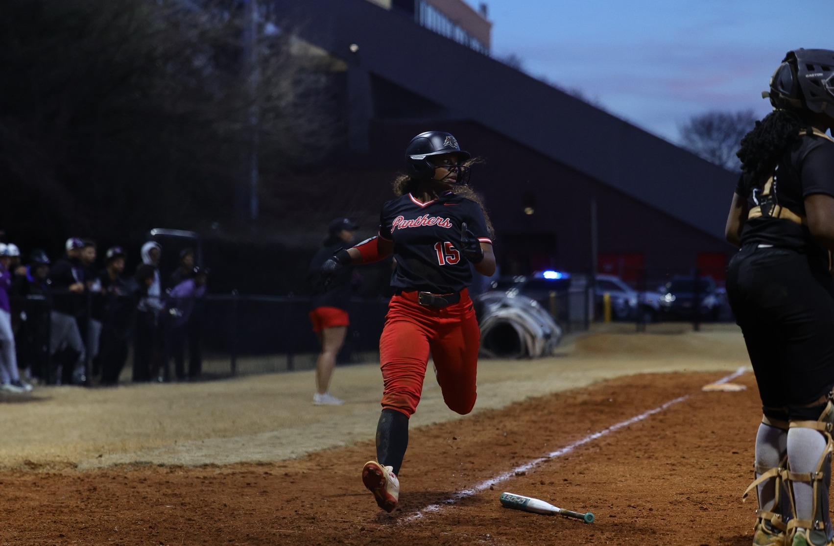 Sydney Strickland bringing it home