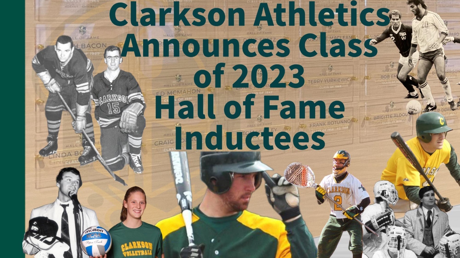 Clarkson Athletics to induct nine to Hall of Fame Clarkson University