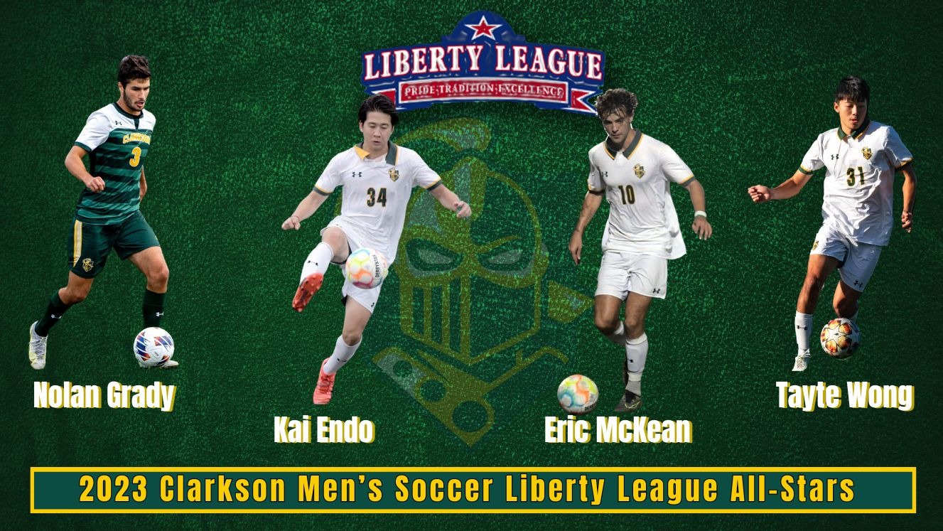 Four Golden Knights Named to Liberty League Men's Soccer AllStar Squad