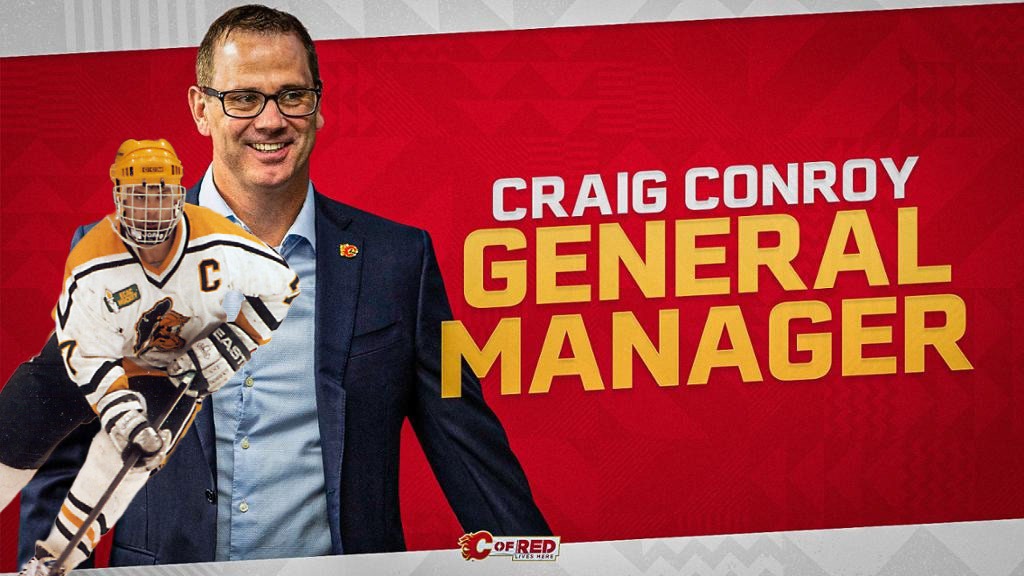 Conroy named GM of Calgary Flames Clarkson University Athletics