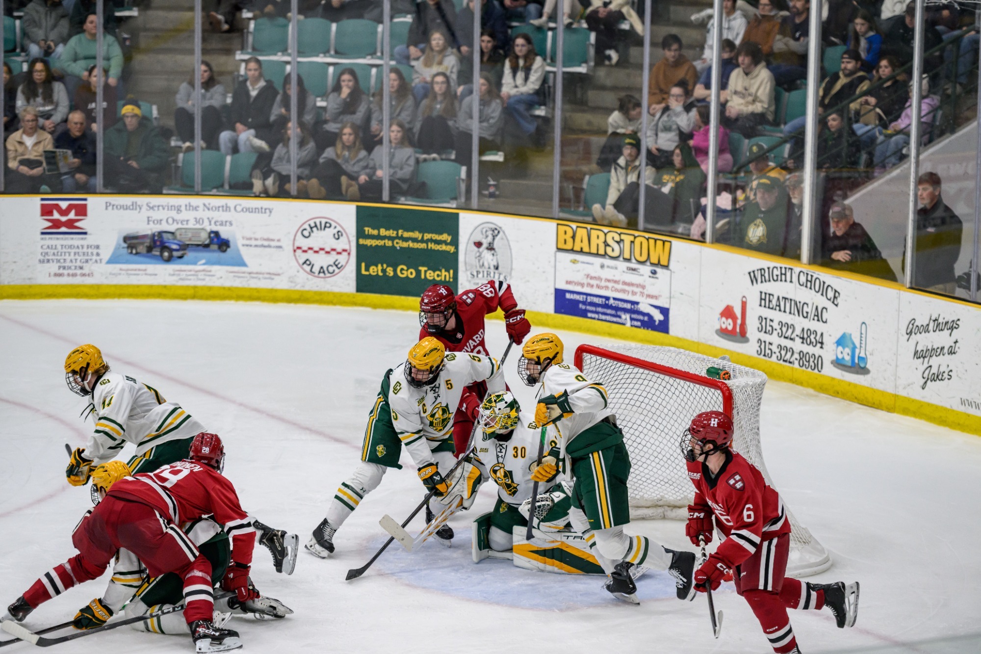 Net front vs Harvard