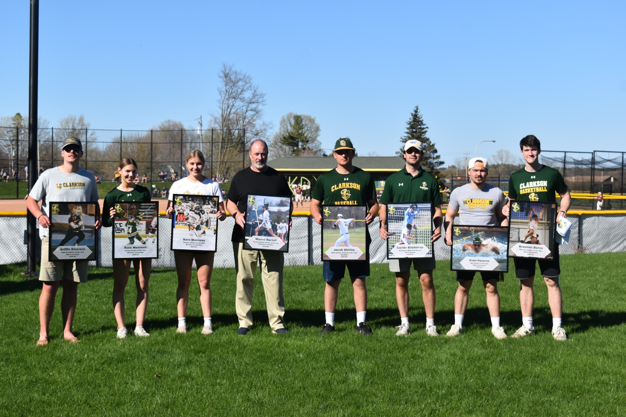 Year end award winners