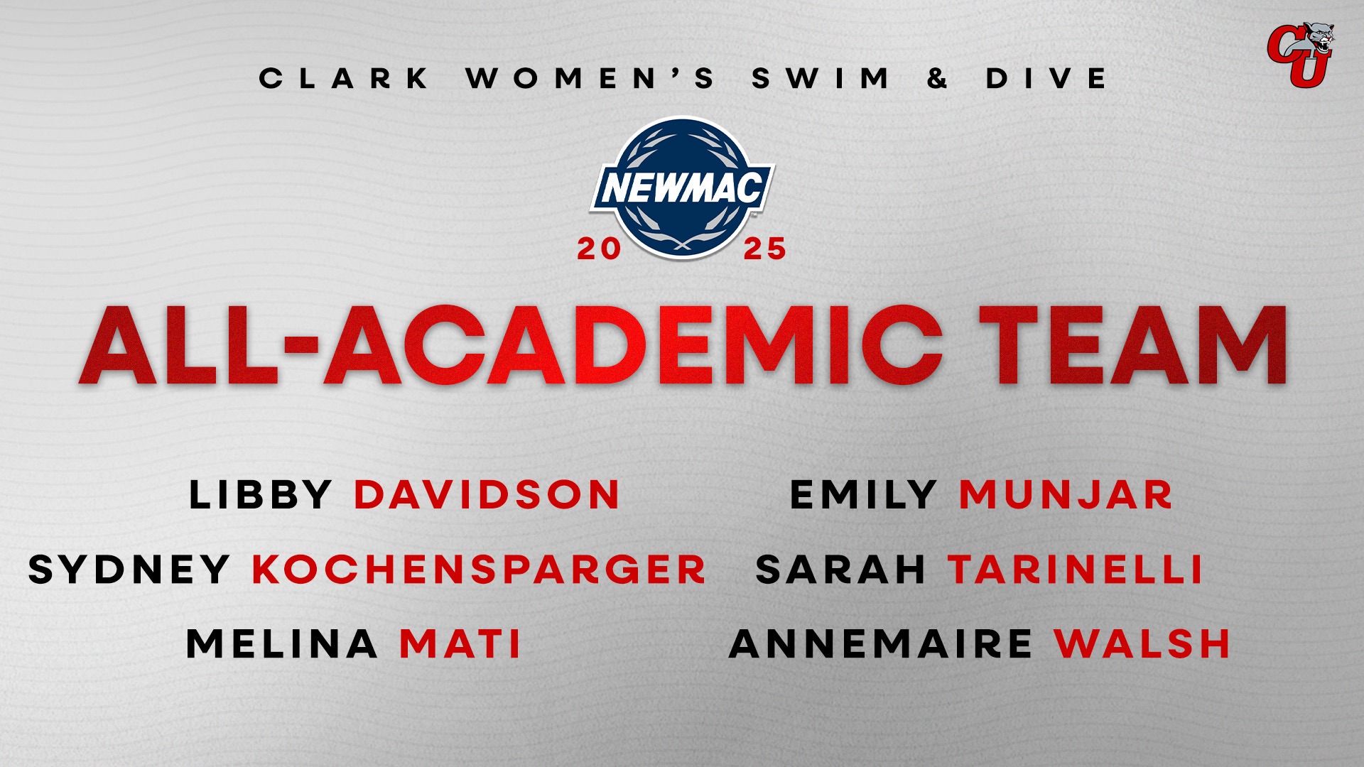 WSWIM All-NEWMAC 25 