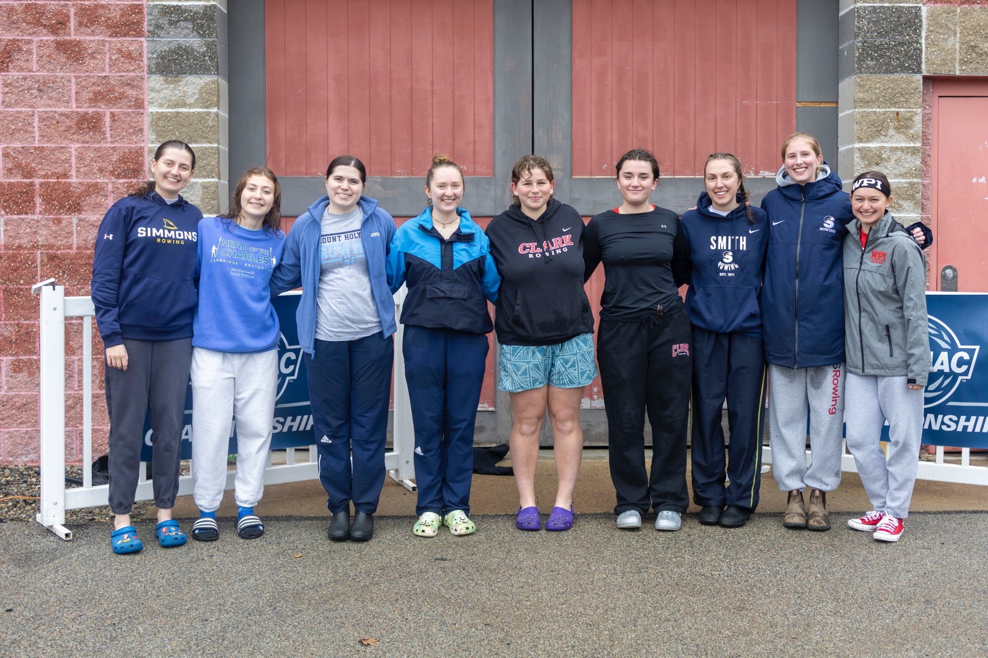 Rowing Team All-NEWMAC Pic