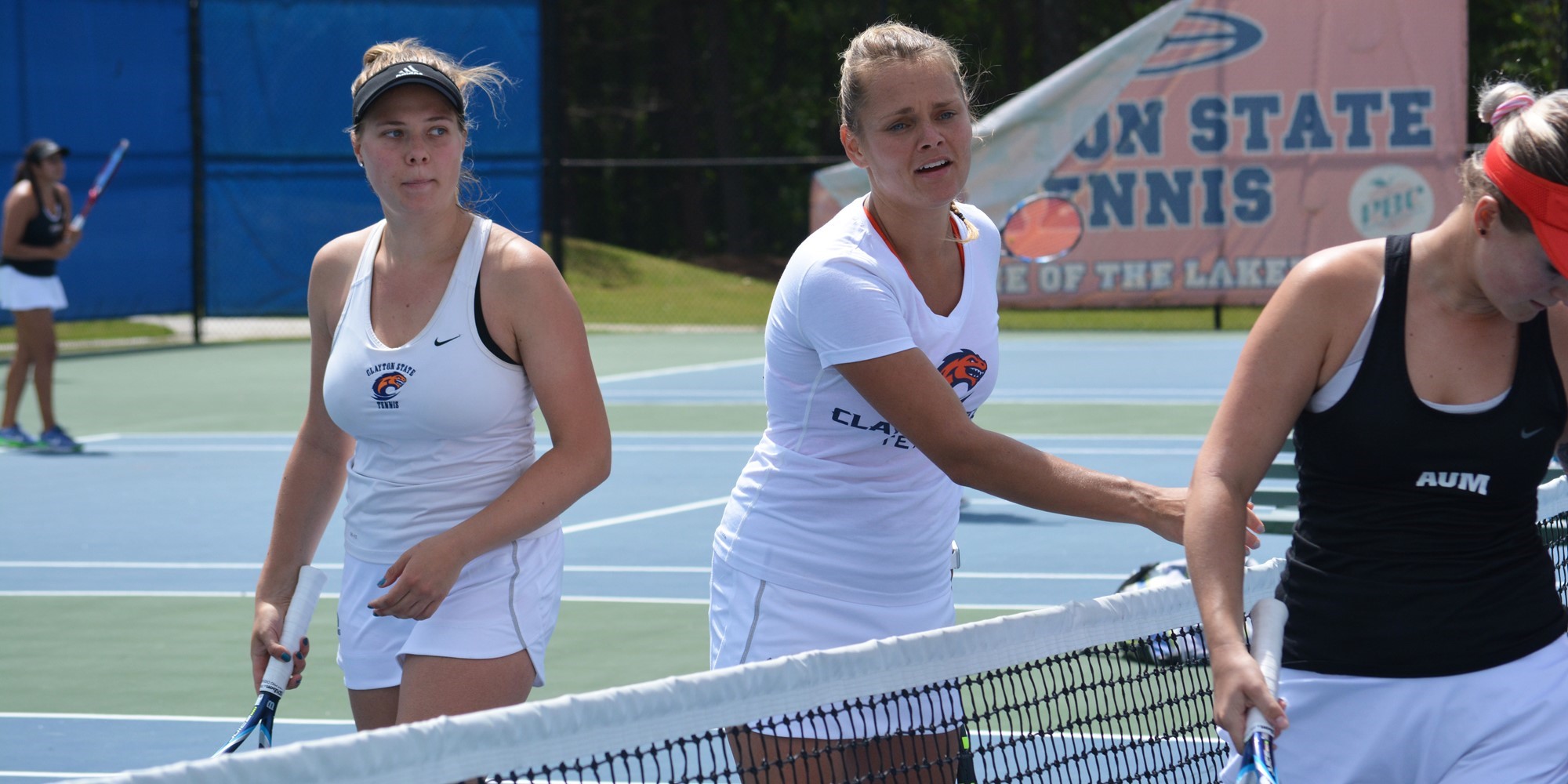 Kristiin Mets and Darina Drozdova