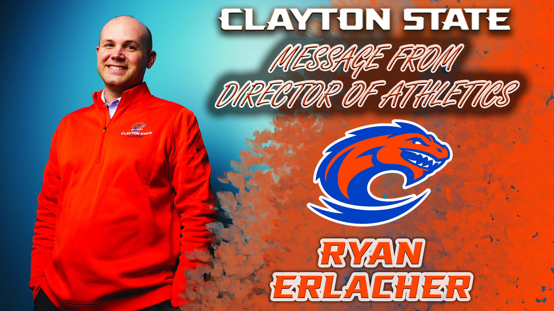 Message From Director of Athletics Ryan Erlacher - Close of 2019-20