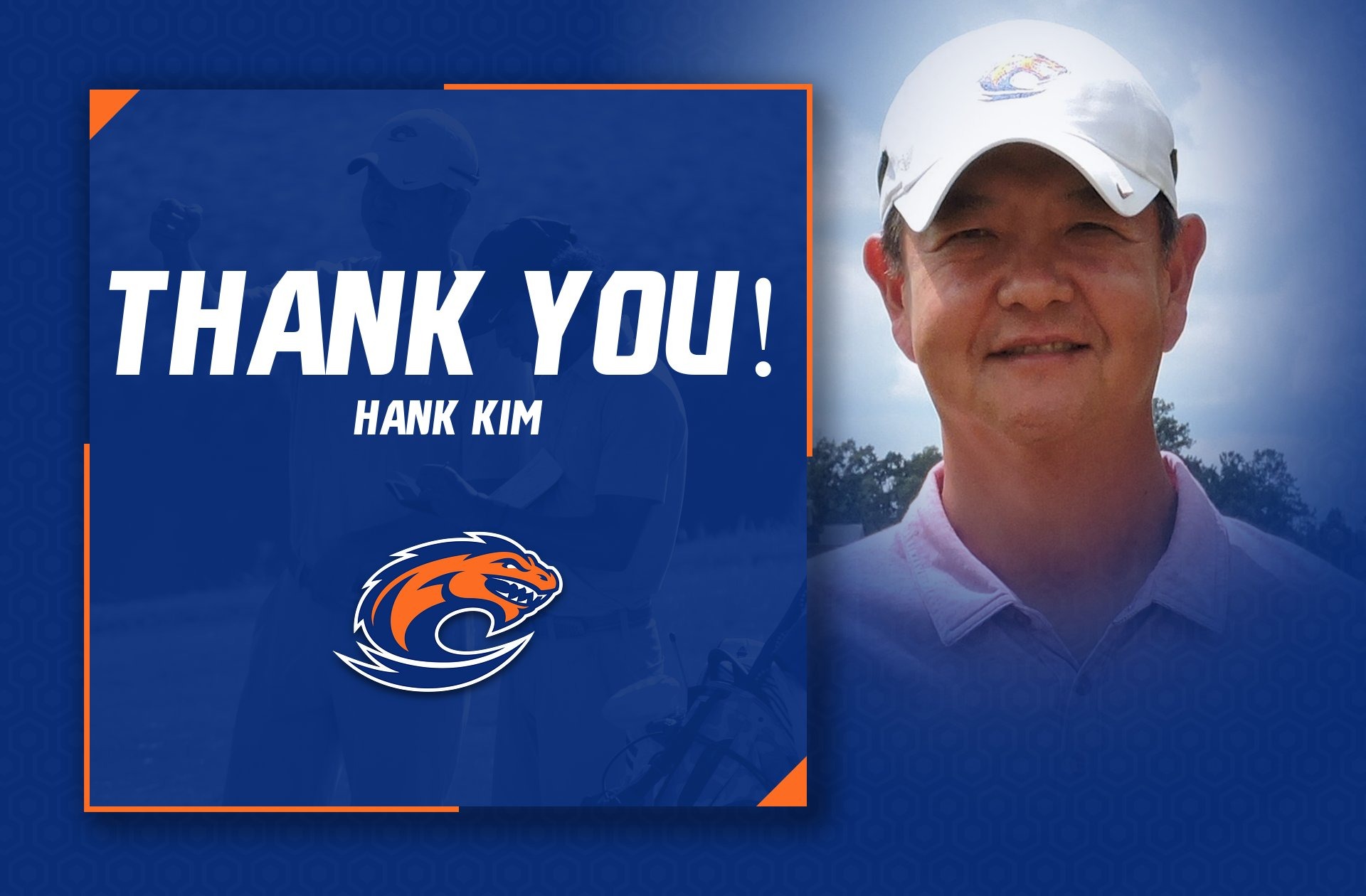 Hank Kim Stepping Down Release Graphic