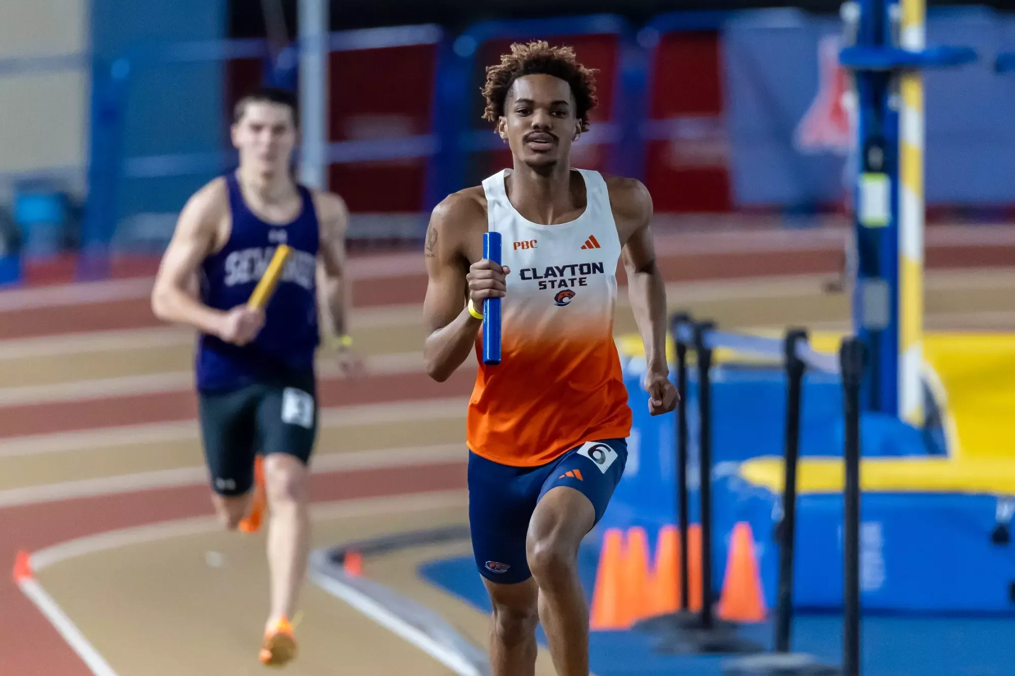 Clayton State Track and Field, Sunday, Jan. 19, 2025, at the Birmingham CrossPlex, in Birmingham, AL. Photo by Vasha Hunt
Nemo Horton