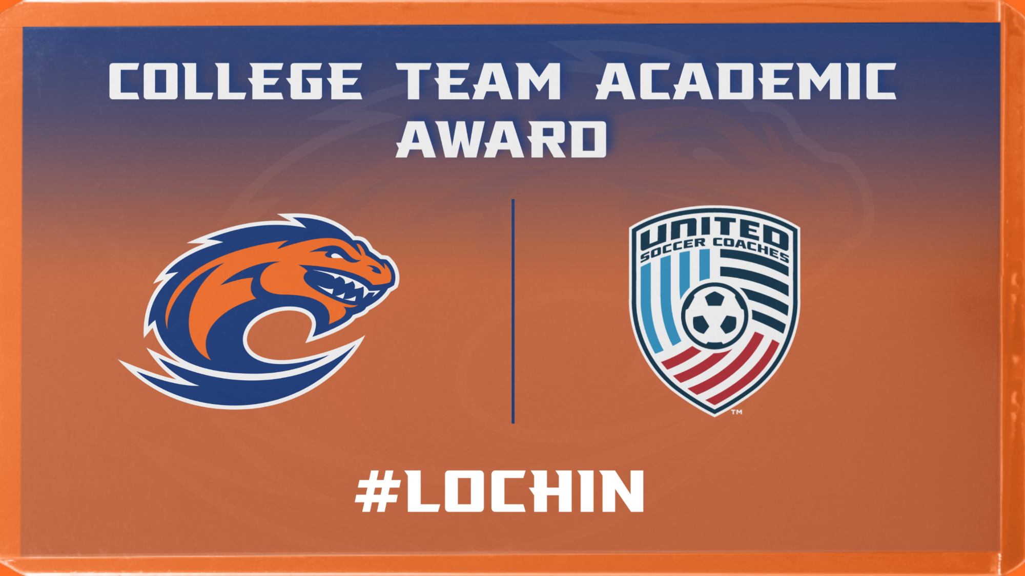 USC College Team Award Graphic