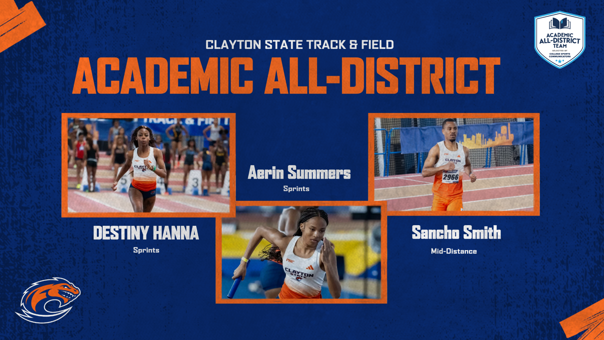 Academic All-District Honor Graphic