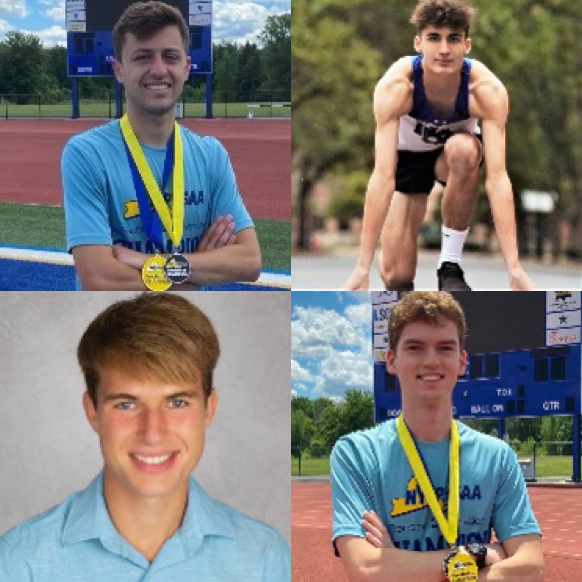 2021 AllCNY boys outdoor track and field large school team Cicero