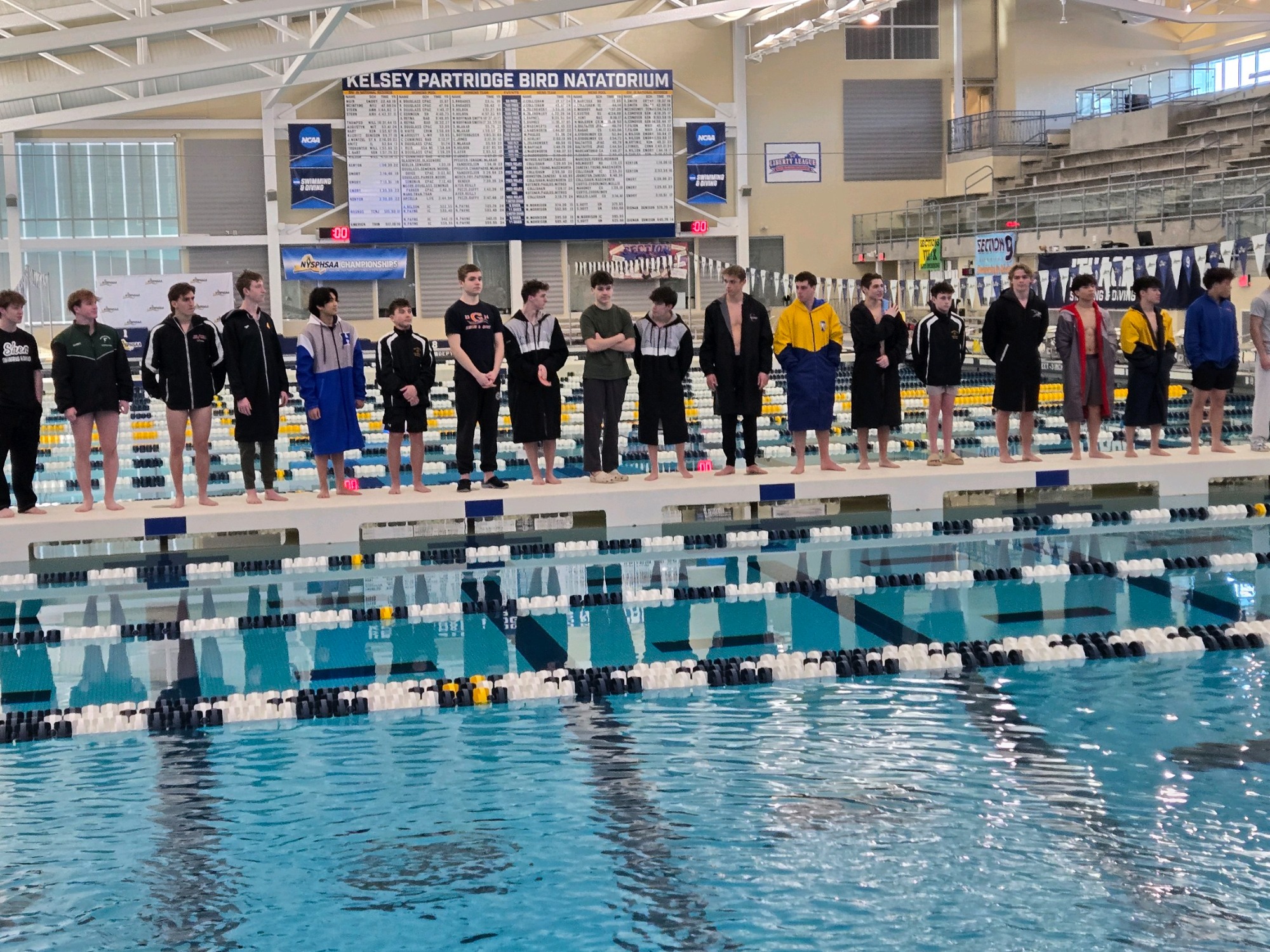 CNS Divers at NYS Meet 