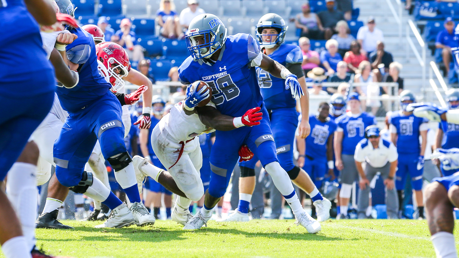 C.J. Donaldson Football Christopher Newport University Athletics