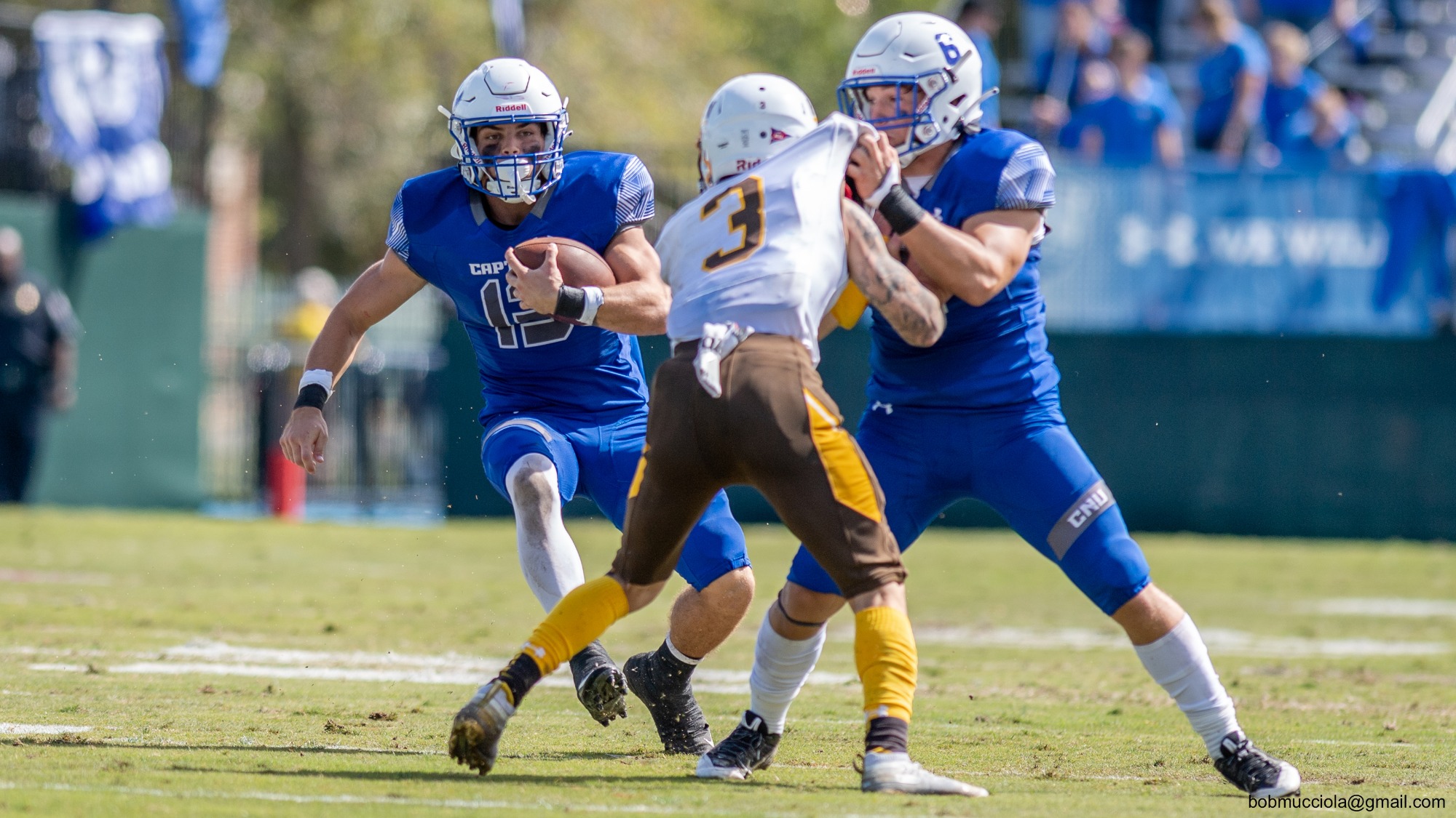 Trey Hayes Football Christopher Newport University Athletics