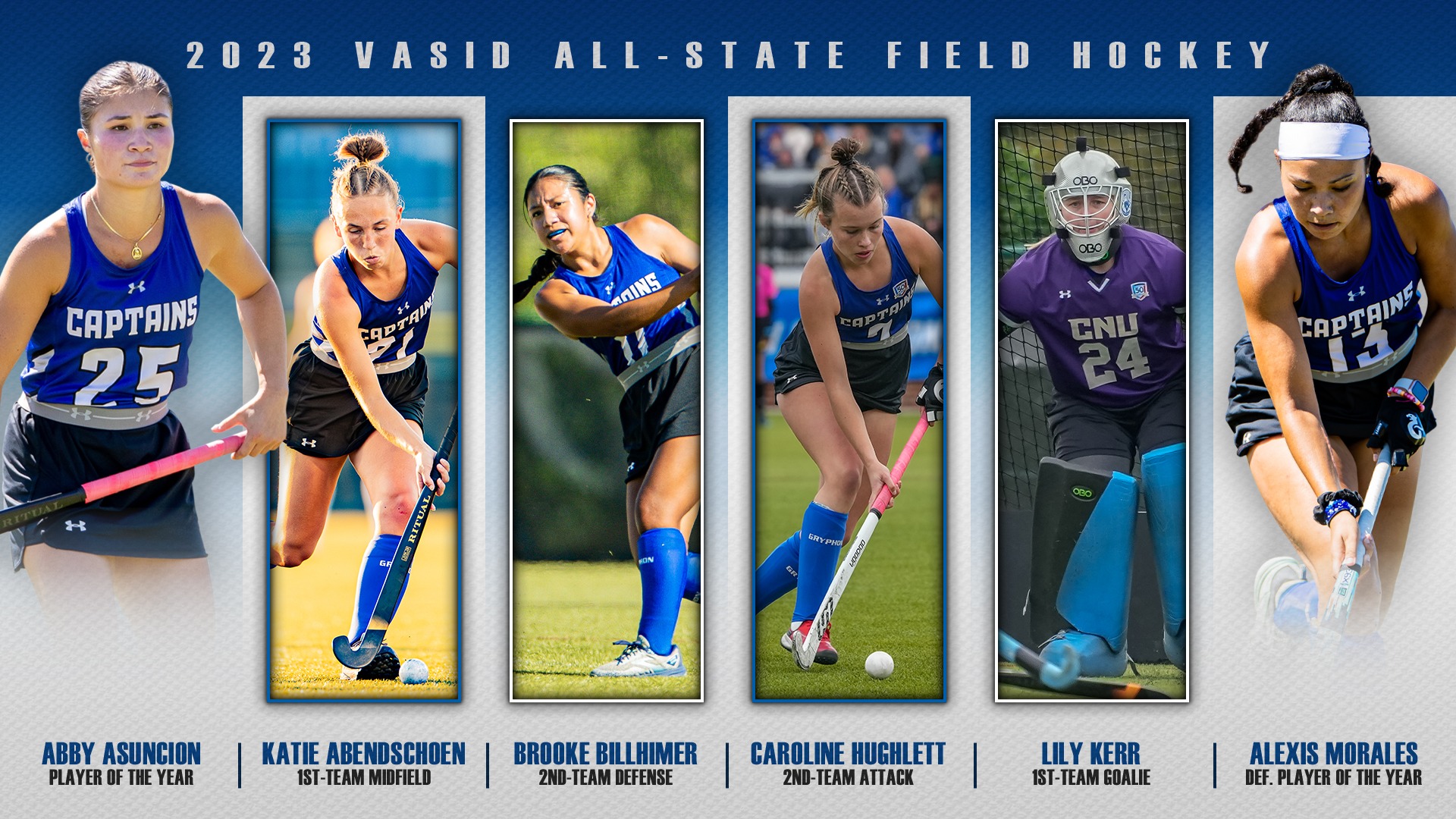 Six CNU Athletes Collect Academic AllState Recognition from Virginia