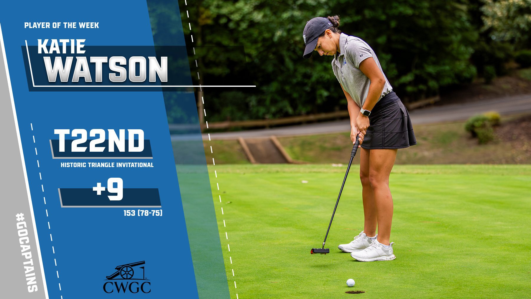 Katie Watson CWGC Player of the Week