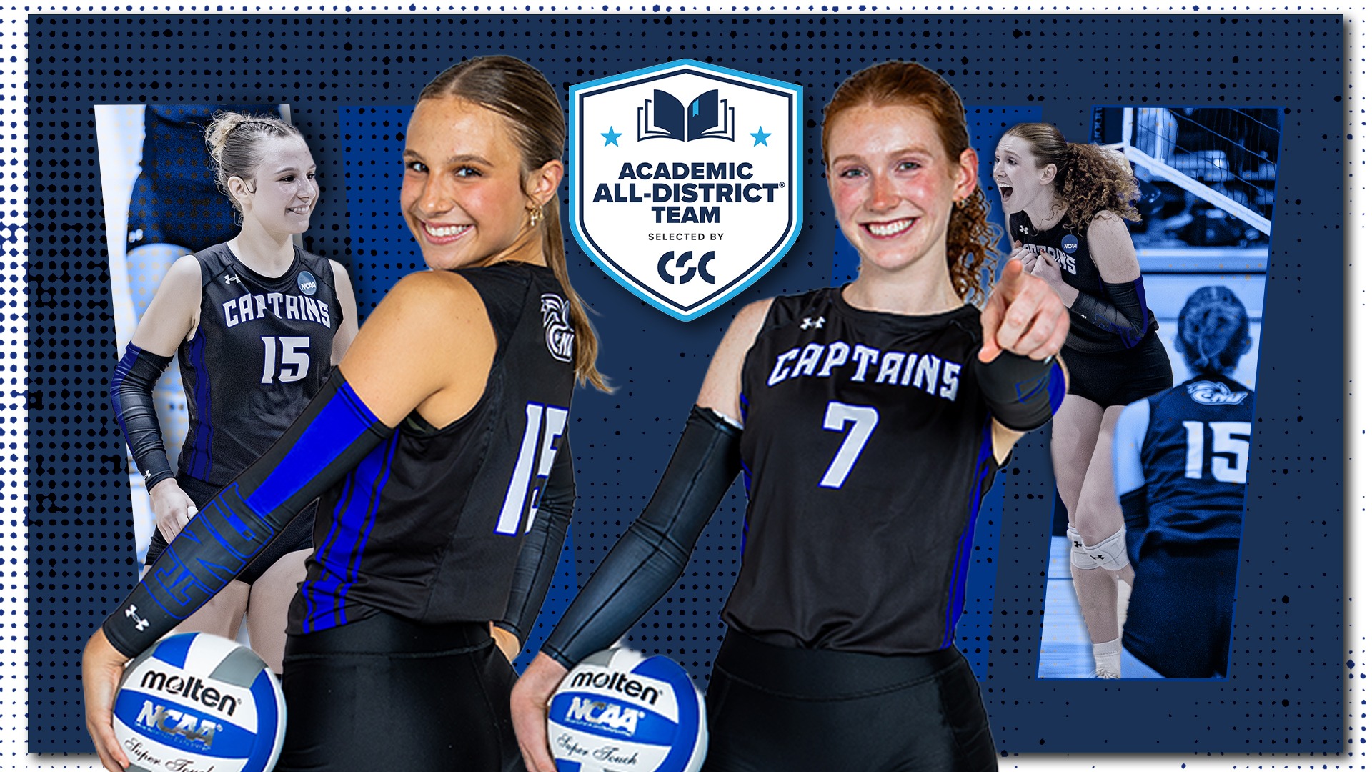 College Sports Communicators Academic All-District Volleybal