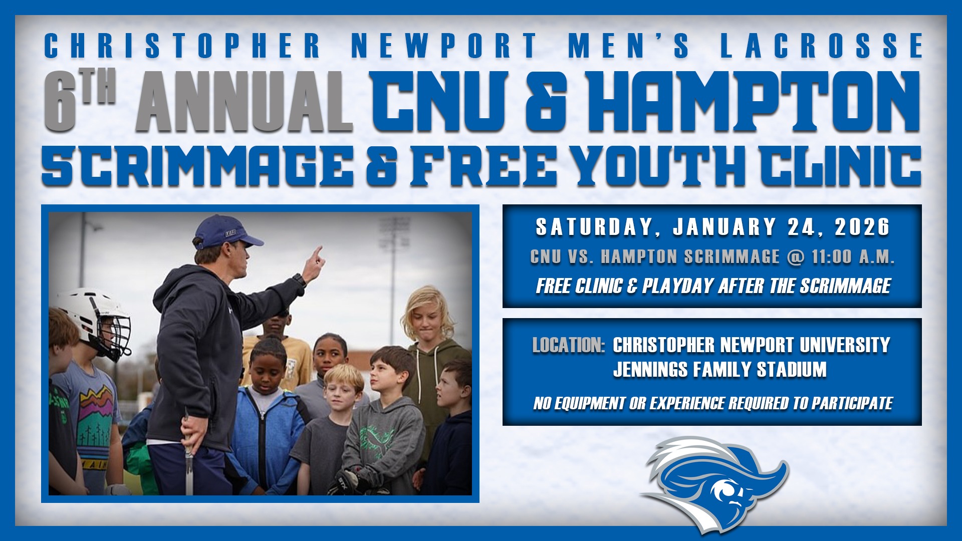 CNU - Hampton Lacrosse Scrimmage and Clinic