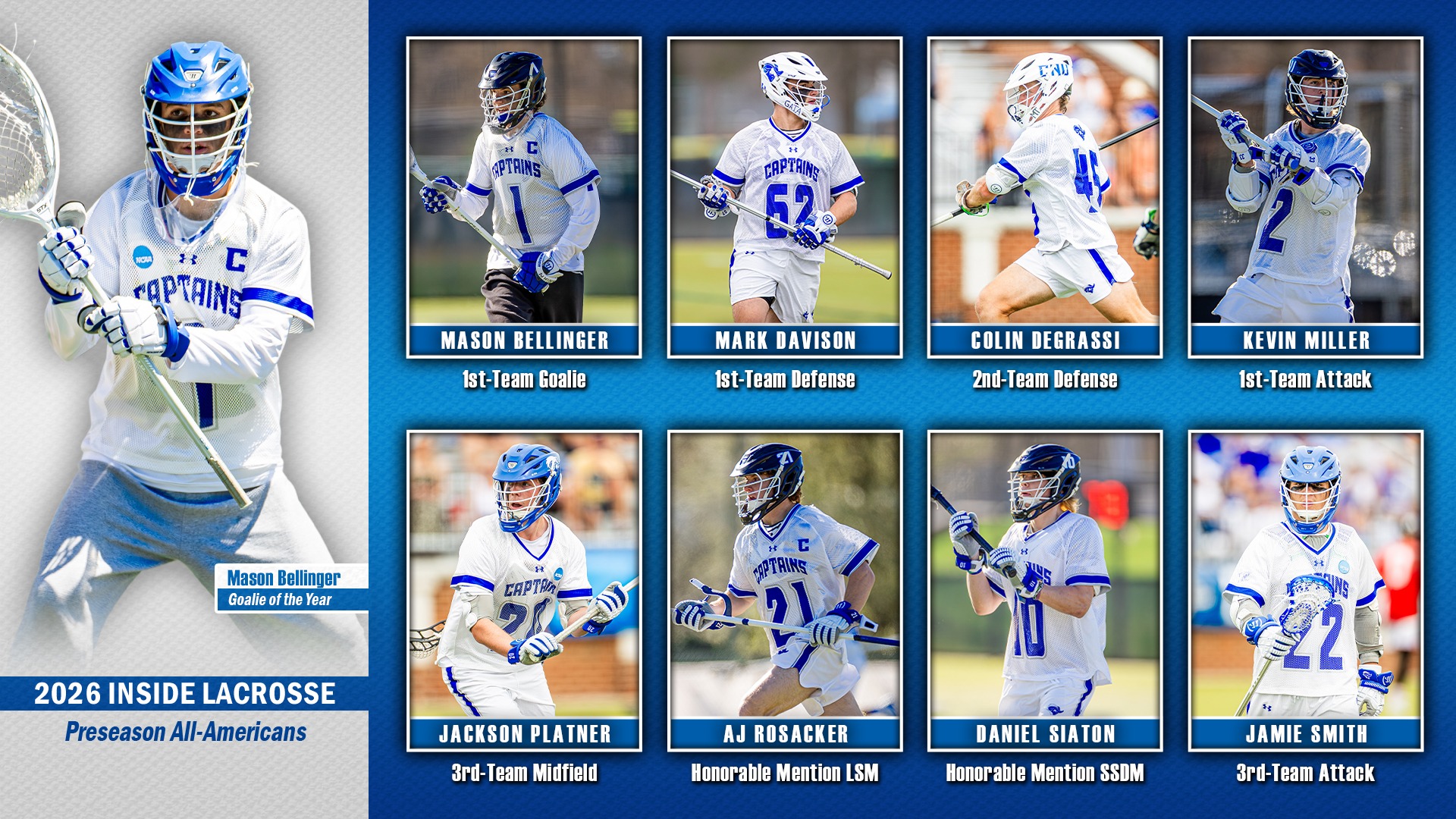 2026 Inside Lacrosse Preseason All-Americans