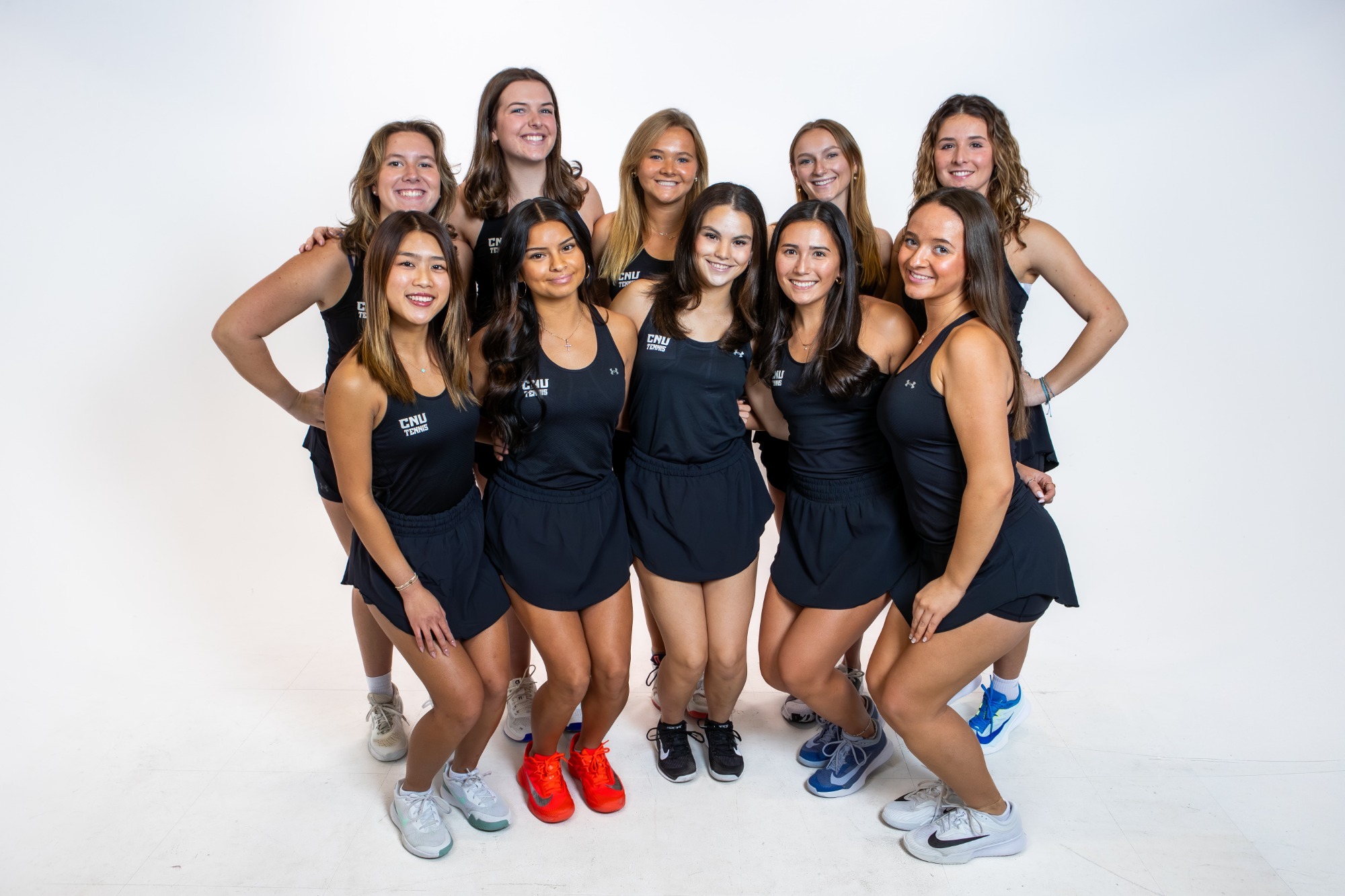 2025-26 CNU Women's Tennis Team Photo