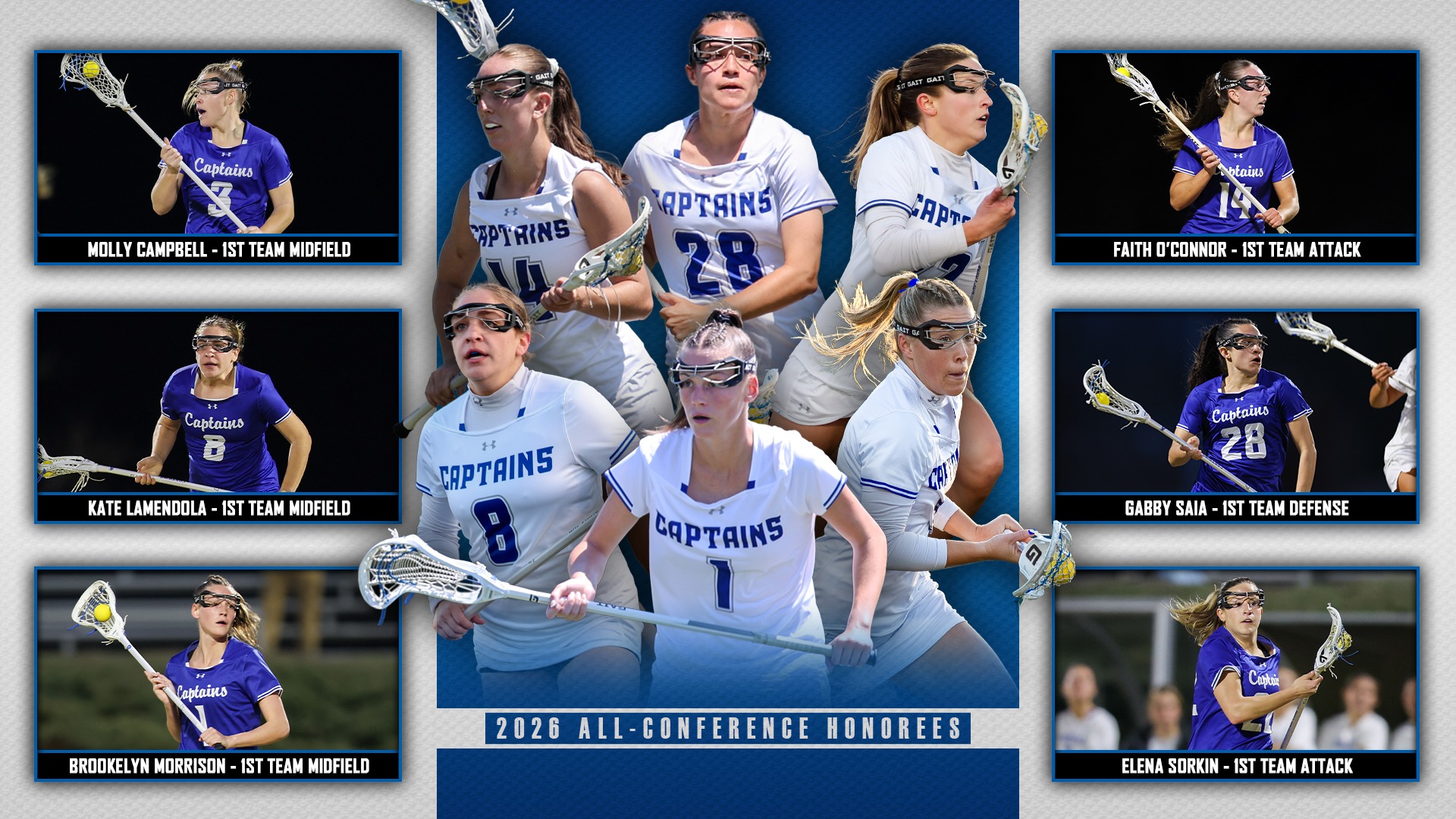 2026 WLAX All-Conference Honorees