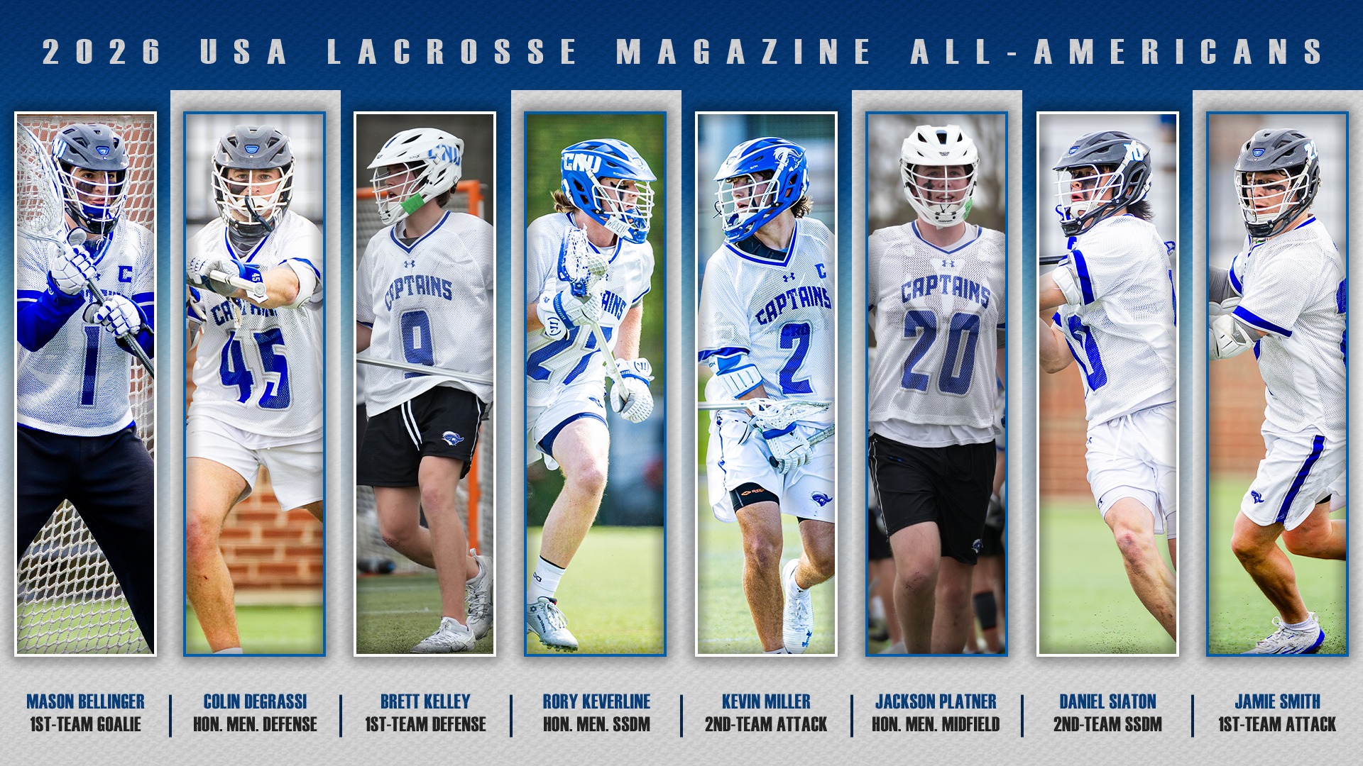 2026 USA Lacrosse Magazine Men's Lacrosse All-Americans