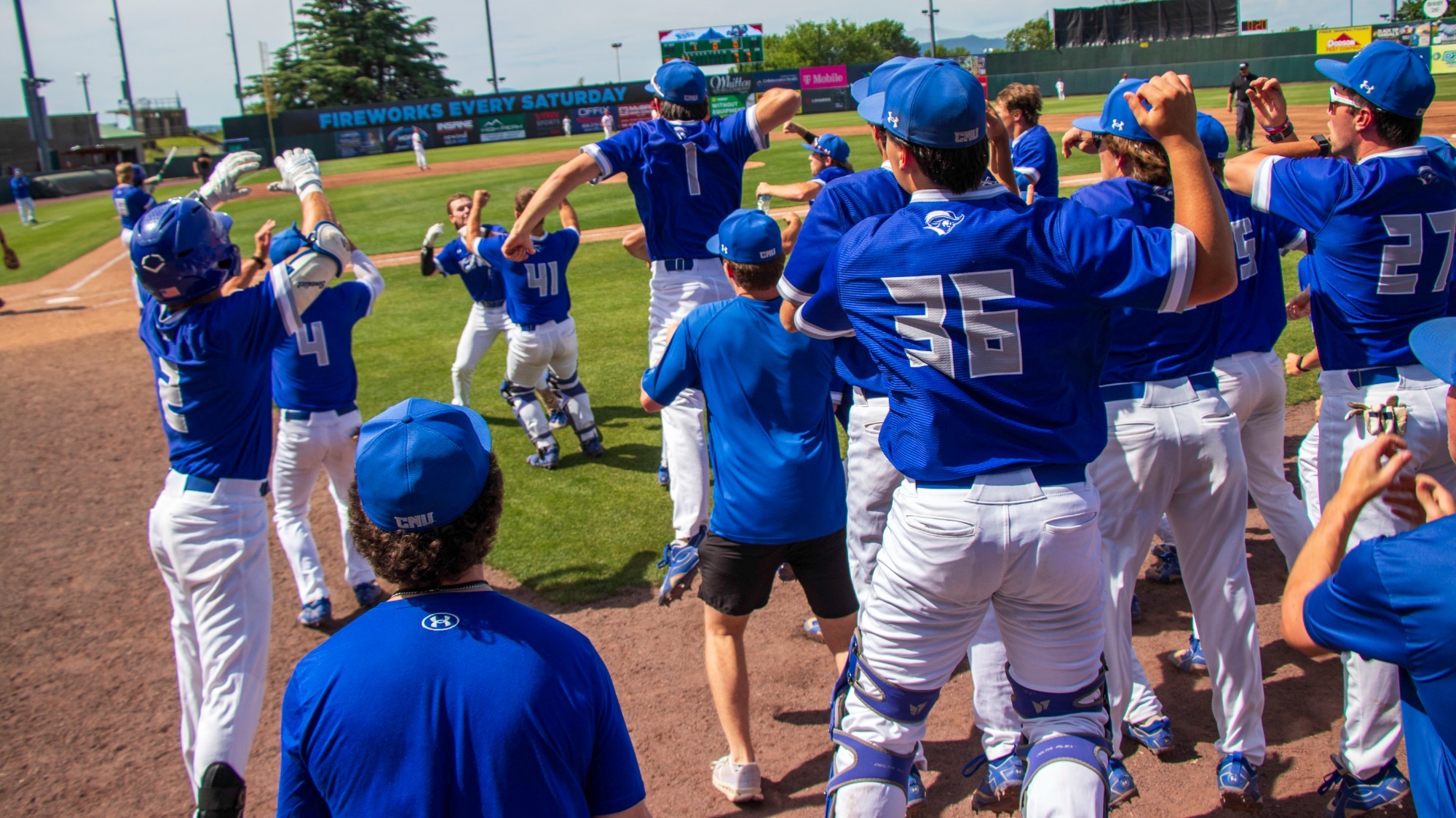 CNU Baseball Celebration NCAA Regional 2026
