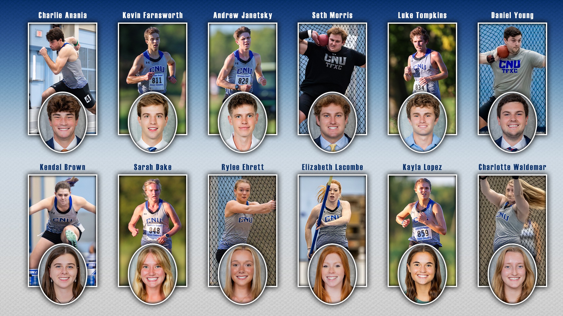 Academic All-District Track & Field and Cross Country Honorees