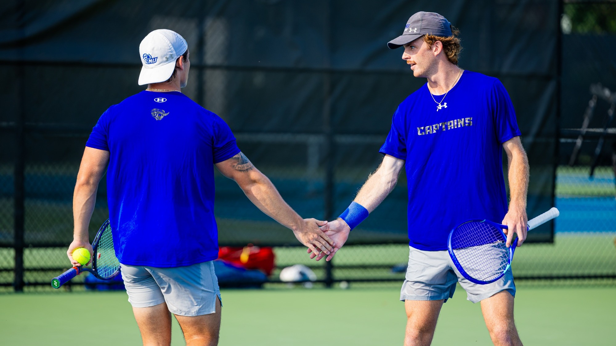 Men's Tennis Celebration - Christiansen