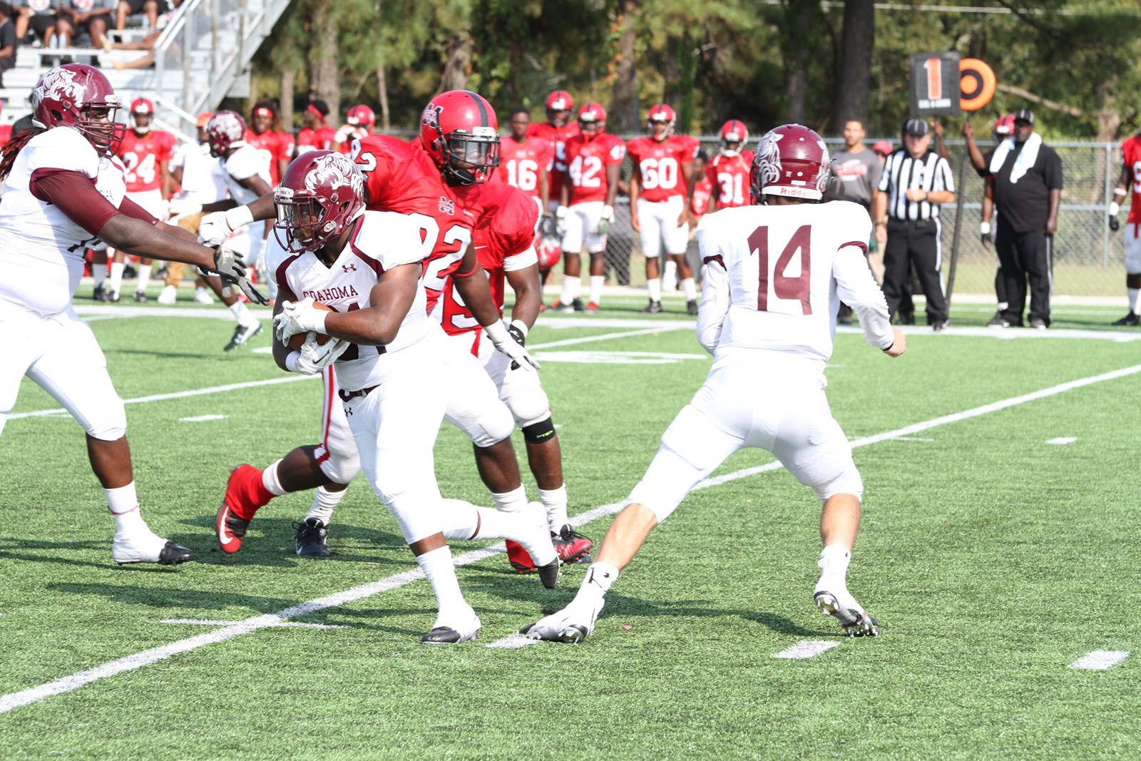 Trojans Stifle Tigers' Comeback Effort On Coahoma Community College Athletics