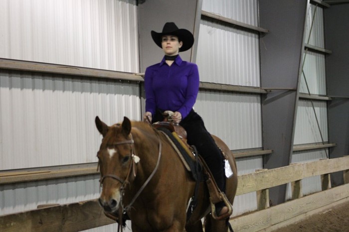 Western Equestrian at 2016 Regionals Purple Rider