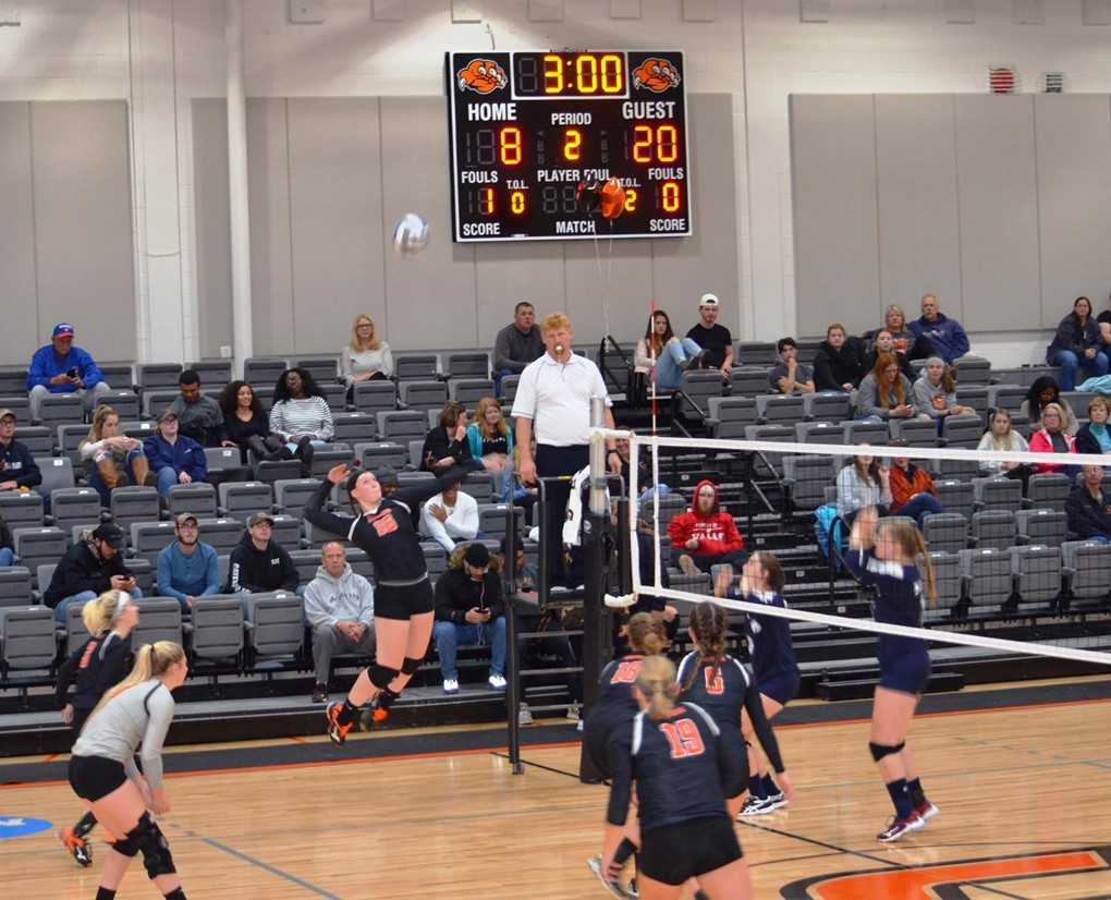 Fighting Tiger Volleyball Wins Fifth Straight With 31 Home Victory Over MCLA SUNY Cobleskill