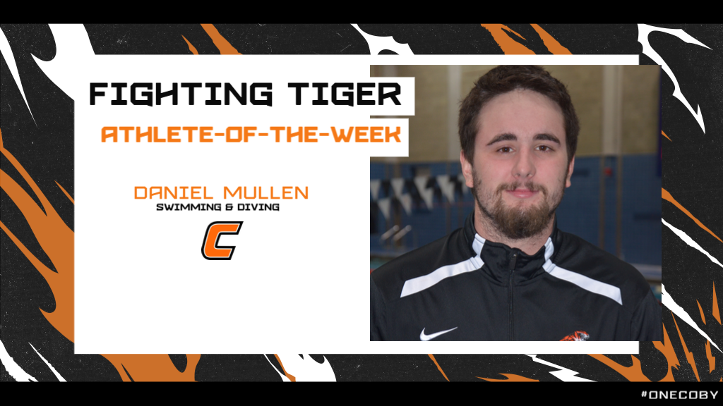 Men's Swimming Daniel Mullen Named Fighting Tiger Athlete of the Week