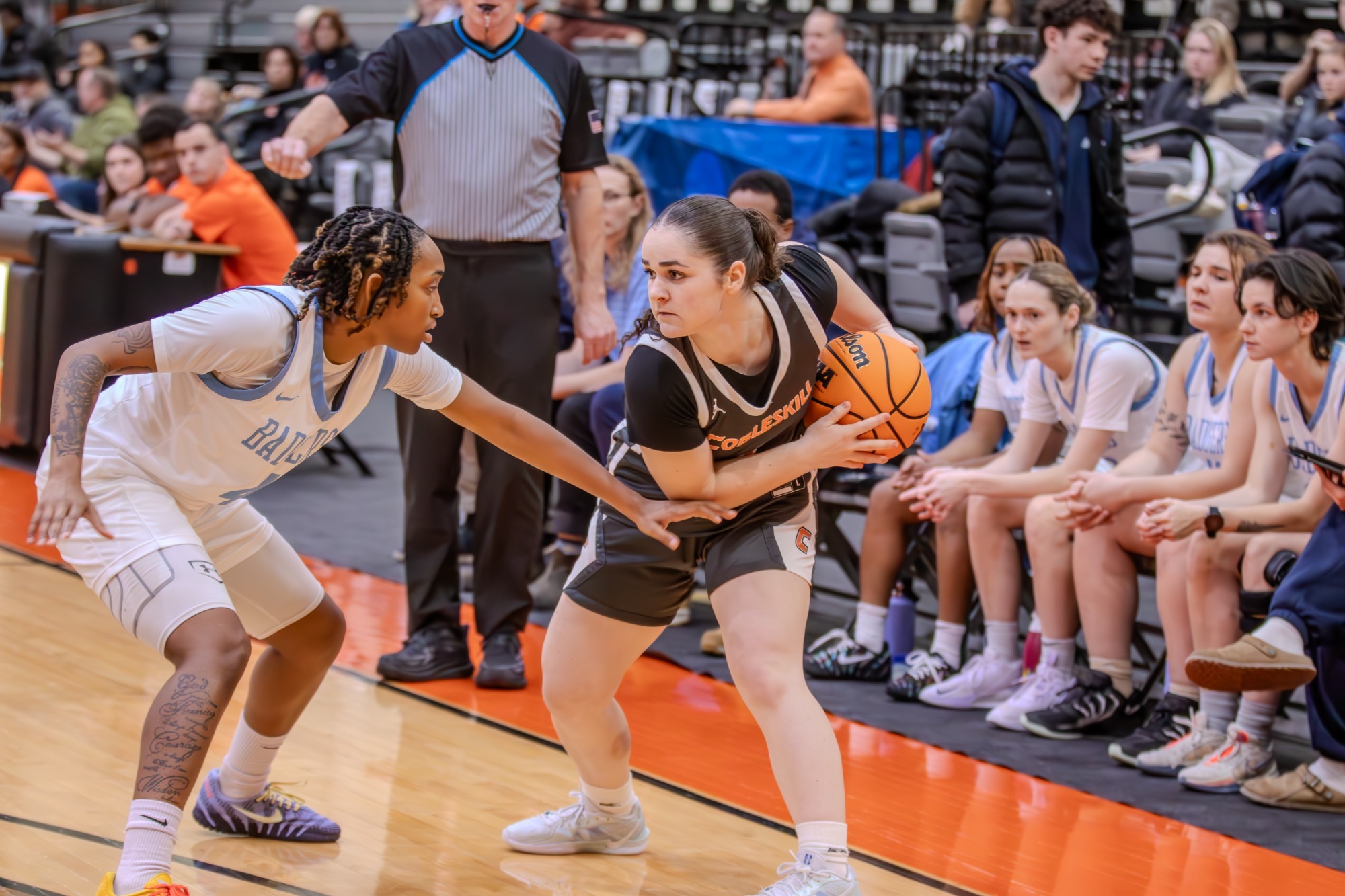 Sydney with the ball vs Johnson