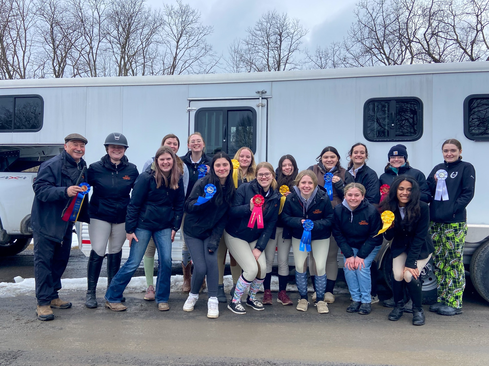 Equine team at Siena Show