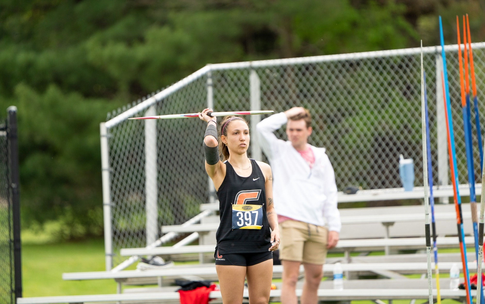 Jessica Carney at SUNYAC Champs Day One