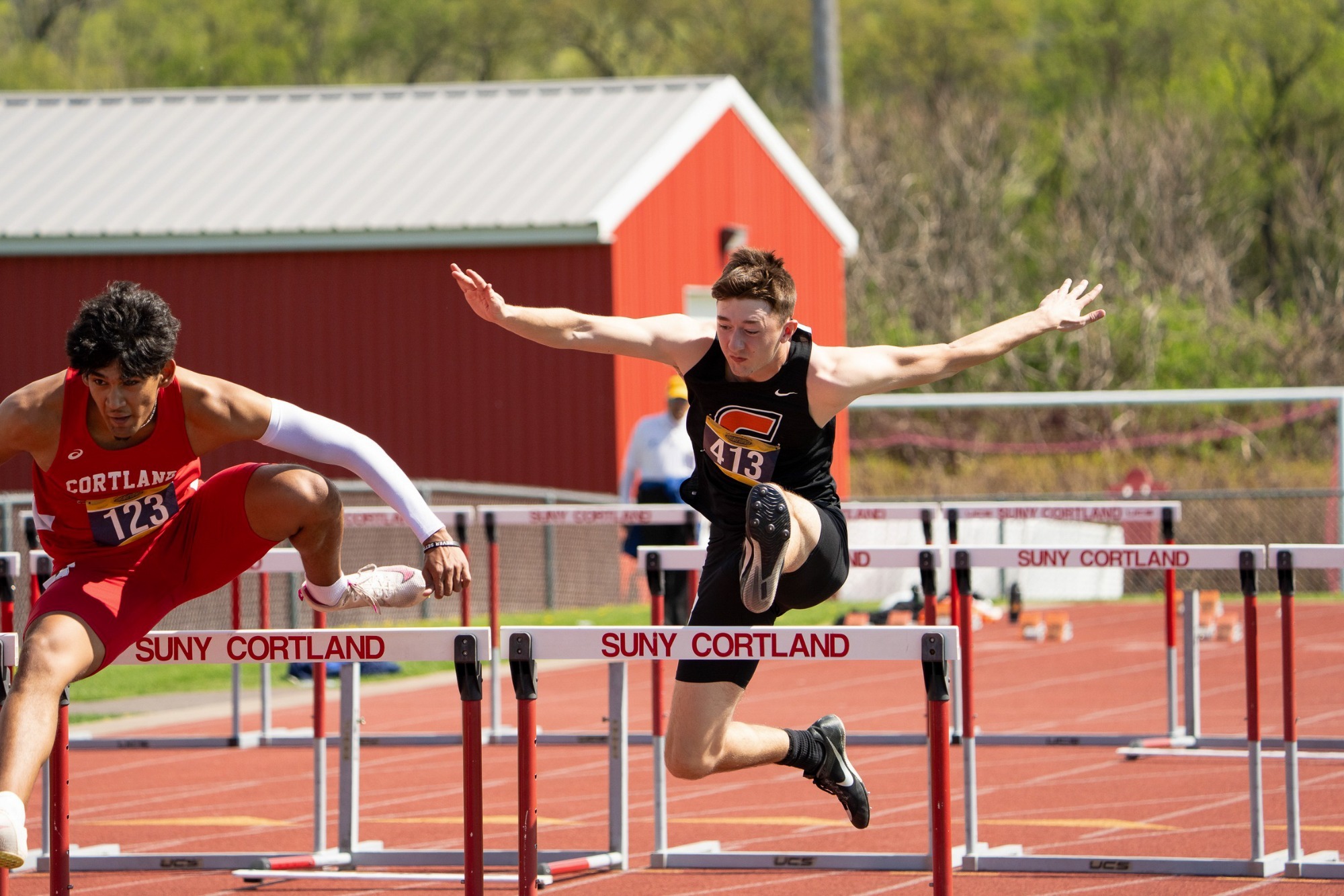 Zachary Russell at SUNYAC Champs