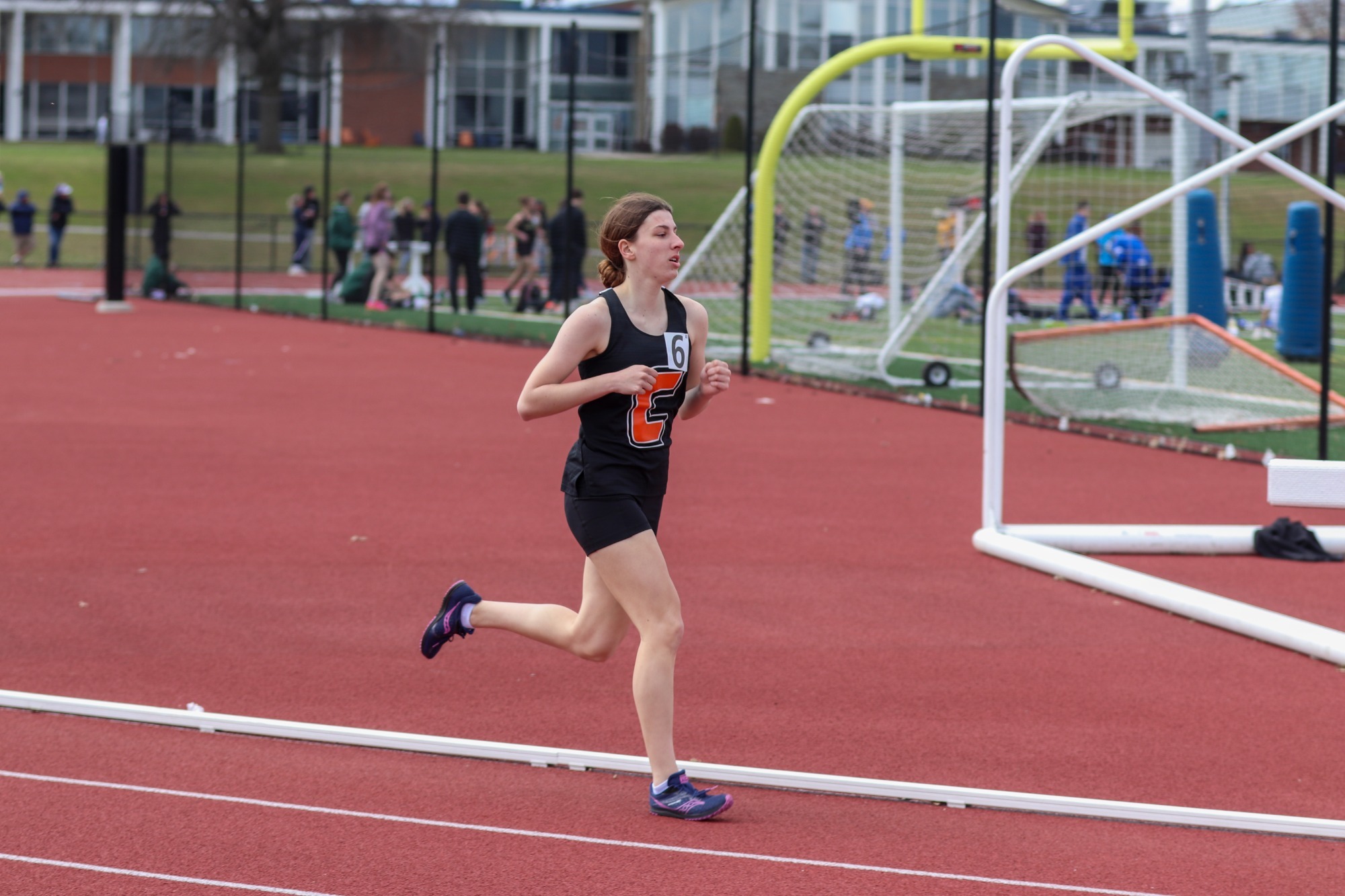 Gillian Miner running at utica