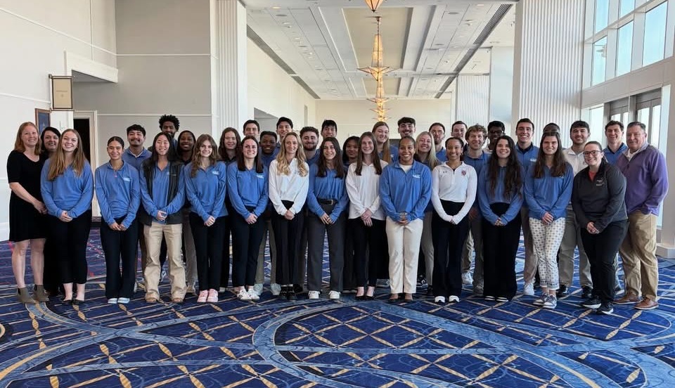 Morgan Flamholtz at NCAA Convention for Mental Health