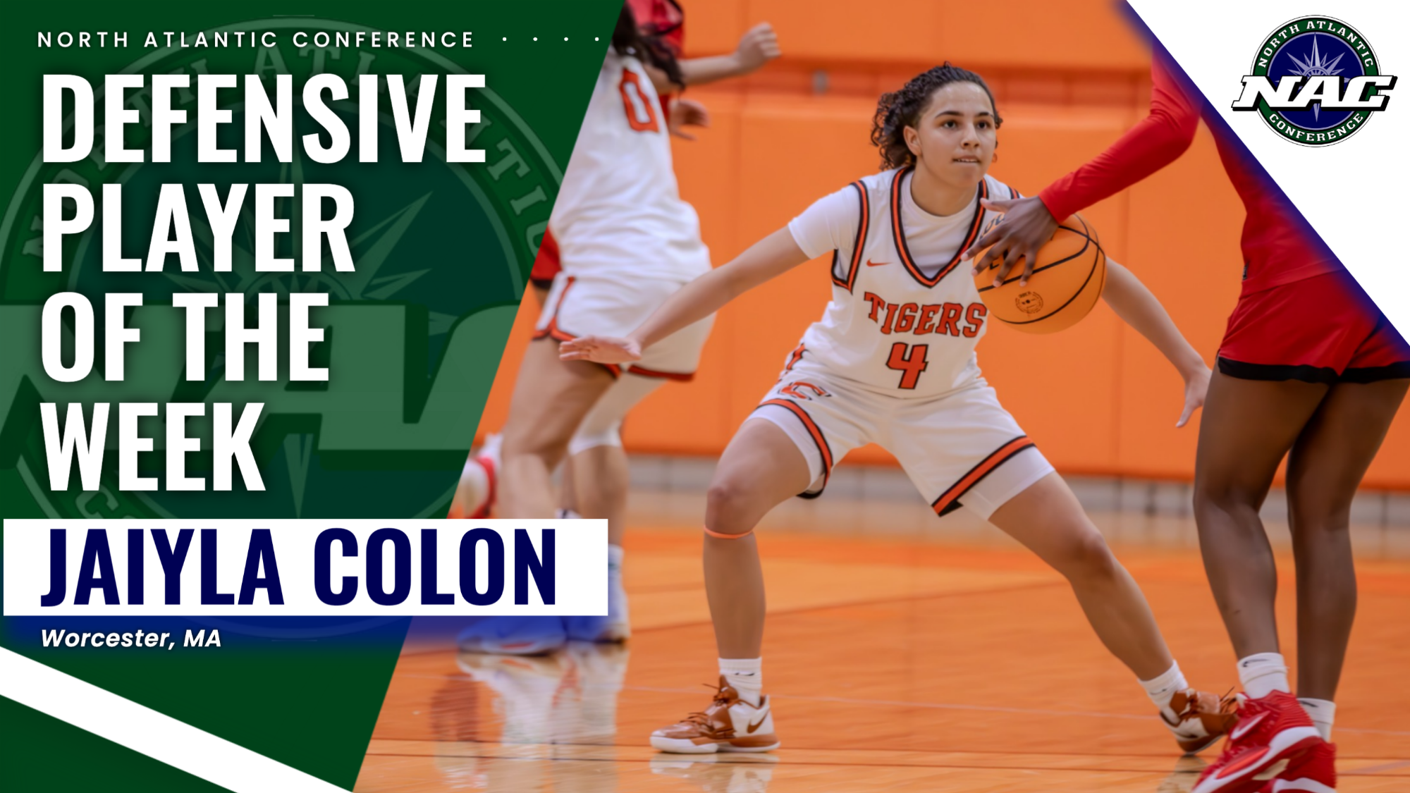 Colon named NAC Defensive Player of the Week 1/25