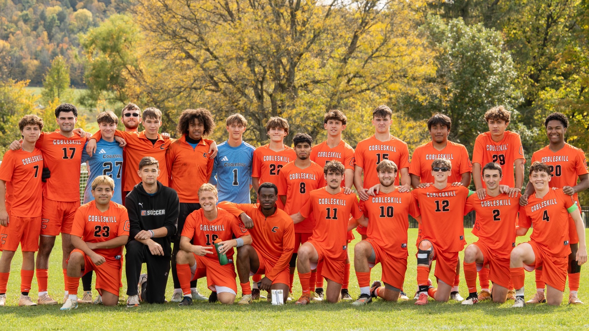 Senior Day Photo of the 2026-27 Men's Soccer Team 