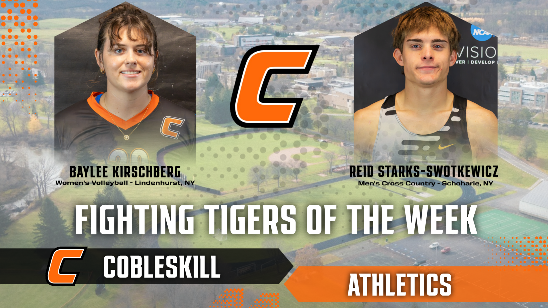 Cobleskill announces Baylee Kirschberg and Reid Starks-Swotkewicz 